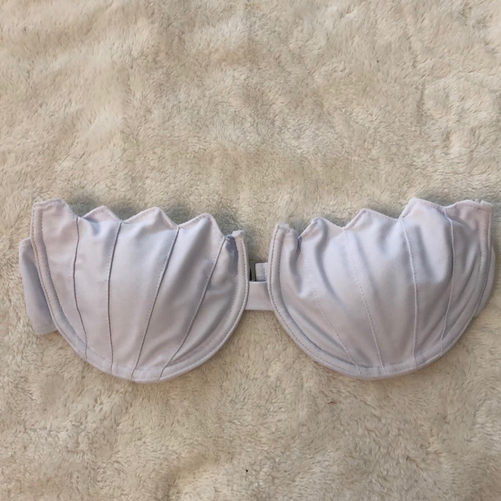 White She’ll Bikini Top